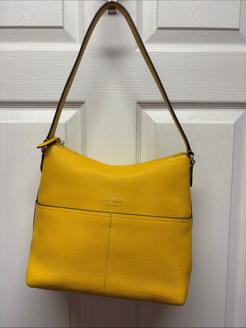 kate spade Yellow Leather Shoulder Bag